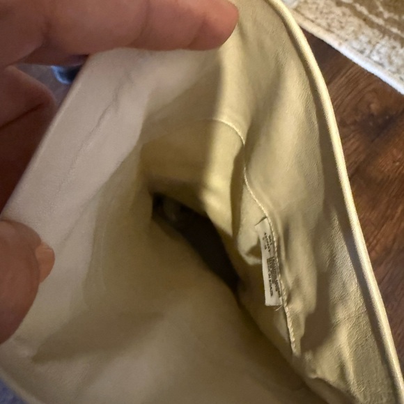 Naturalizer Cream Over the Calf Boots GUC - Picture 12 of 13